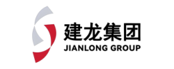 Logo of Jianlong Group, a prominent domestic steelworks equipped with DURON reliable mill rolls.