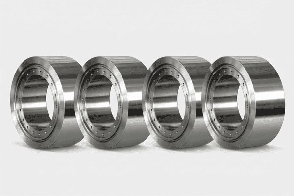 High performance tungsten carbide and HSS roll rings for wire rod mills